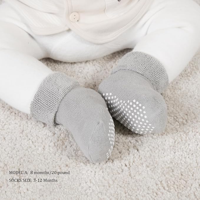 VWU Baby Toddler Kids Cotton Socks - Image 2