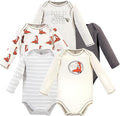 Touched by Nature Unisex Baby Organic Cotton Long-Sleeve Bodysuits by TouchedbyNature