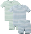 AVAUMA Stripe Pattern Baby Boys Girls Pajama Set Kids Toddler Snug fit Ribbed by AVAUMA