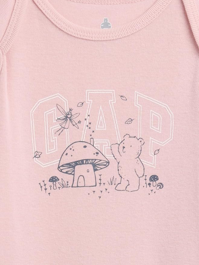 GAP Baby Long Sleeve Logo Bodysuit - Image 3