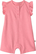 little planet by carter's Unisex Baby Waffle Knit Button-Front Jumpsuit made by LittlePlanet
