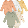 Gerber Baby 6 Pack Long-sleeve Onesies Bodysuit by Gerber