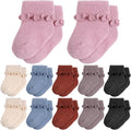 Toulite 12 Pair Preemie Newborn Baby Socks by Toulite