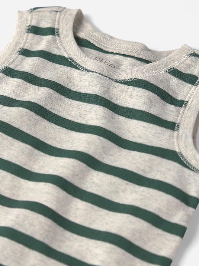 little planet by carter's Unisex Baby 3-pack Short Sleeve Bodysuits Made - Image 2