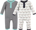 Hudson Baby unisex-child Cotton Coveralls by HudsonBaby