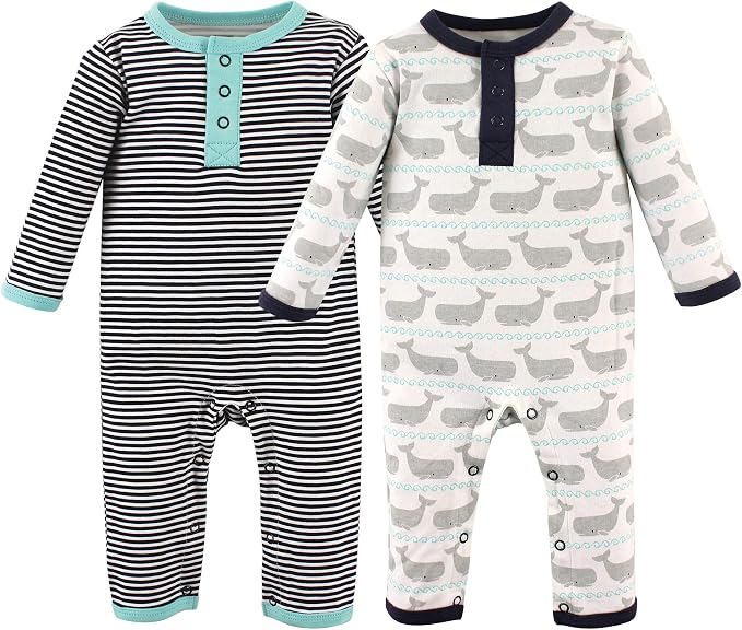 Hudson Baby unisex-child Cotton Coveralls by HudsonBaby