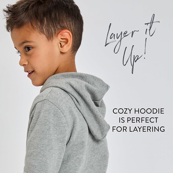 HonestBaby unisex-baby Light Weight Hoodie & Sweatpant Set 100% Organic Cotton - Image 3