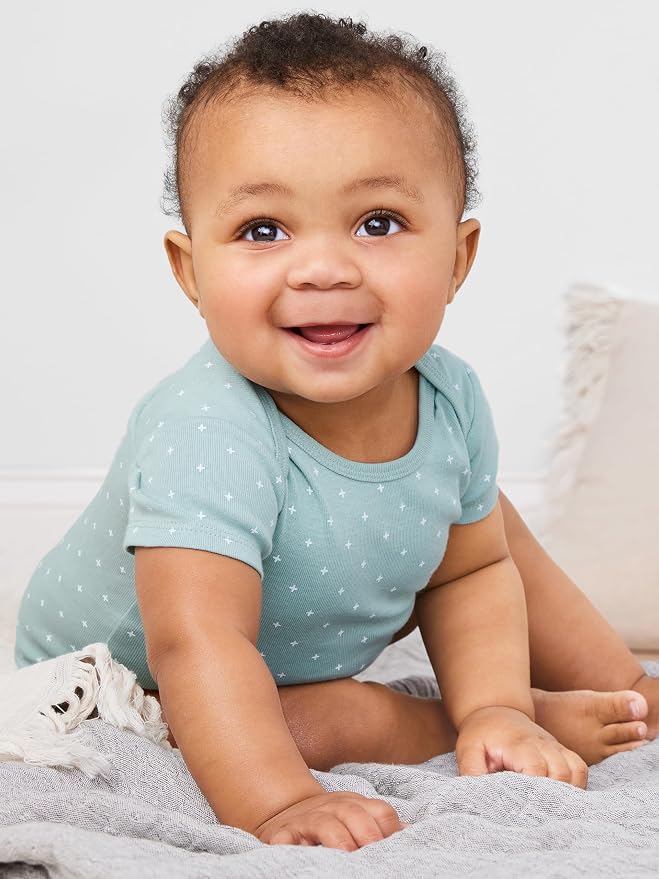 Simple Joys by Carter's Unisex Babies' Short-Sleeve Bodysuit - Image 6