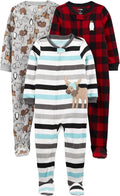 Simple Joys by Carter's Baby Boys Loose-Fit Flame Resistant Fleece Footed by SimpleJoysbyCarters