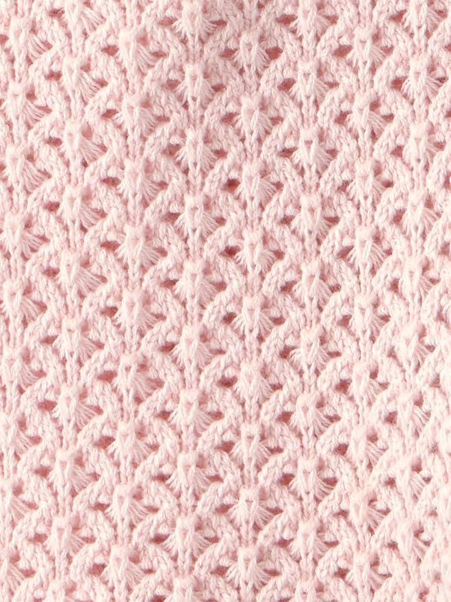 little planet by carter's Unisex Baby Waffle Knit Button-Front Jumpsuit made - Image 3