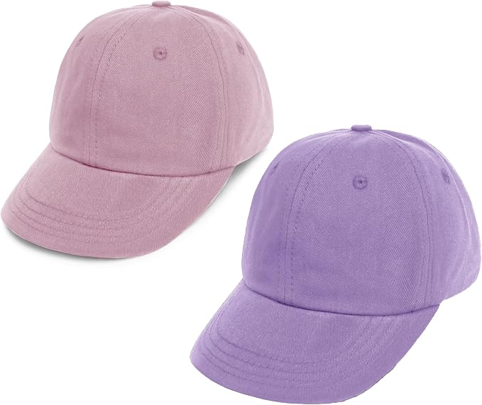 2 Packs Toddler Boys Girls Baseball Summer Hat Kids Baseball Cap Baby Sun Hat by EnbaohuiMakeYourLifeBetter