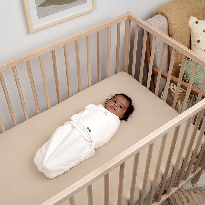 SwaddleMe by Ingenuity All Season Baby Swaddle, 2 Quick Flip Layers to Change - Image 11