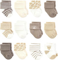 Hudson Baby Basics Unisex Baby Cozy Terry Baby Sock 12-Pack by HudsonBaby