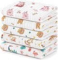 Baby Burp Cloths 5 Pack, 100% Cotton Muslin Burp Cloths by Unknown