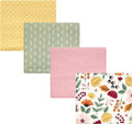 Hudson Baby Unisex Baby Cotton Flannel Receiving Blankets, Fall Botanical by HudsonBaby