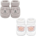 Newborn Shoes Knit Soft Baby Sock Booties by DUONITITI