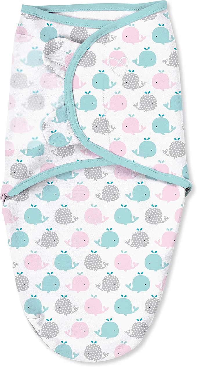 SwaddleMe by Ingenuity Original Swaddle, 100% Cotton, Improves Sleep & Calms - Image 2