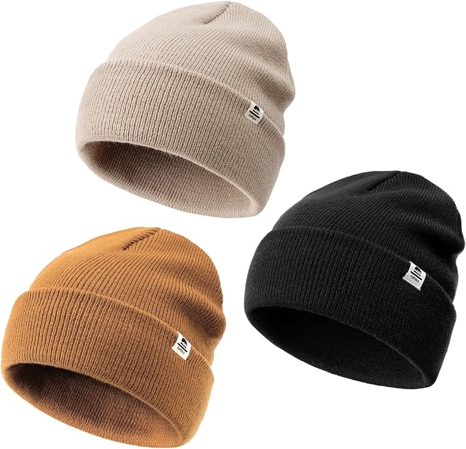 FURTALK Baby Beanie Knit Winter Hats 3 Pack by FURTALK