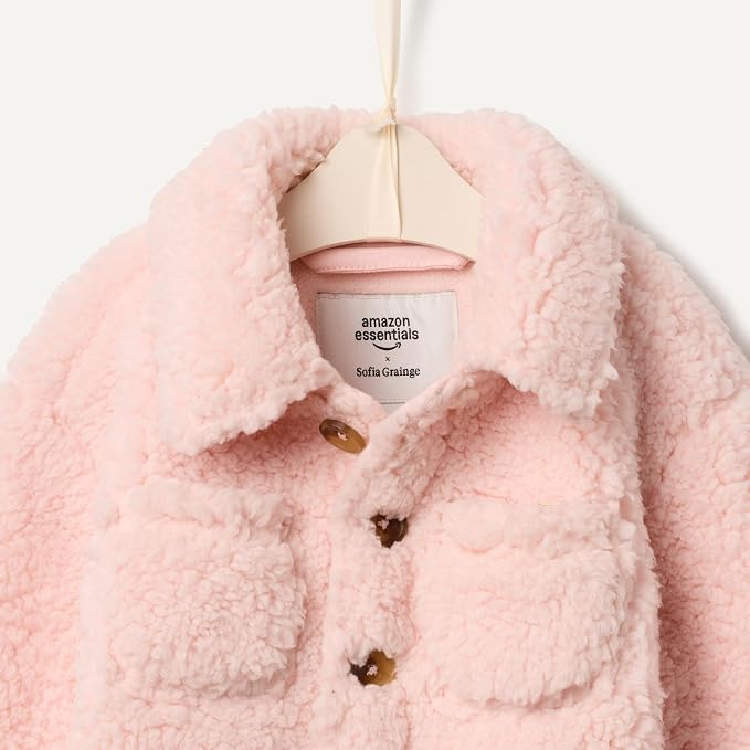 Amazon Essentials x Sofia Grainge Toddlers and Baby Boys' Sherpa Fleece - Image 5