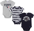 Gerber NFL Baby Boys 3-Pack Onesie Bodysuit by Gerber