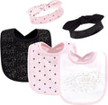 Hudson Baby Unisex Baby Cotton Bib and Headband Set by HudsonBaby