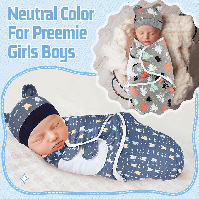 Buryeah 4 Pack Swaddle Blanket Wrap - Image 5