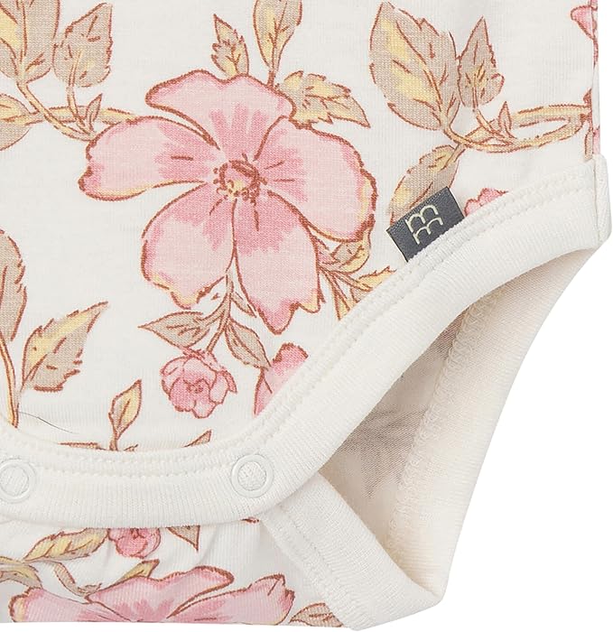 Modern Moments by Gerber Baby Viscose 4-Pack Bodysuit & Pant Set - Image 5