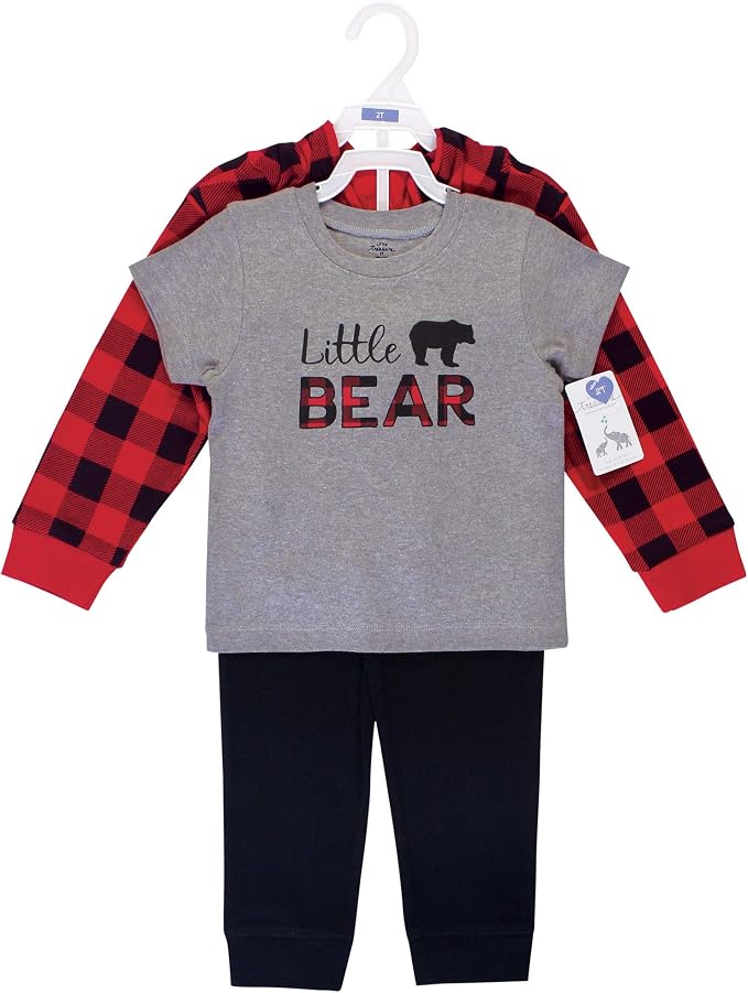Little Treasure Baby Hoodie, Bodysuit Or Tee Top, and Pant Set - Image 2