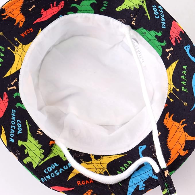 LANGZHEN Sun Protection Hat for Kids Toddler Boys Girls Wide Brim Summer - Image 4