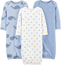 Simple Joys by Carter's Baby Boys 3-pack Cotton Sleeper Gown by SimpleJoysbyCarters