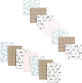 Hudson Baby Unisex Baby Cotton Flannel Burp Cloths and Receiving Blankets by HudsonBaby