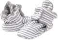 Burt's Bees Baby Unisex Booties Organic Cotton Newborn Essentials Shoes for Infants