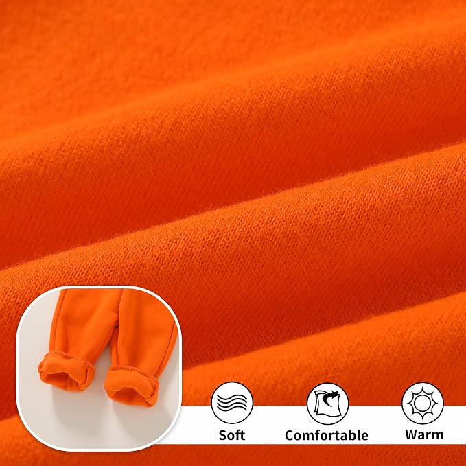 Happy Town Baby Clothes for Girls Boys Clothes Solid Color Zipper Hoodie and - Image 4
