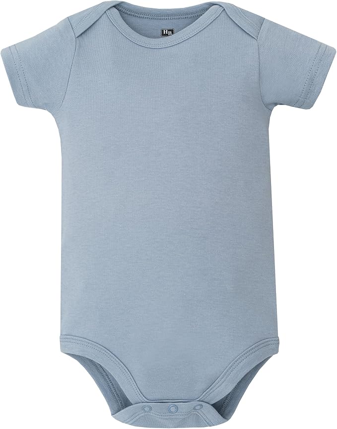 Hudson Baby Infant Boys Cotton Bodysuits 5-Pack - Image 5