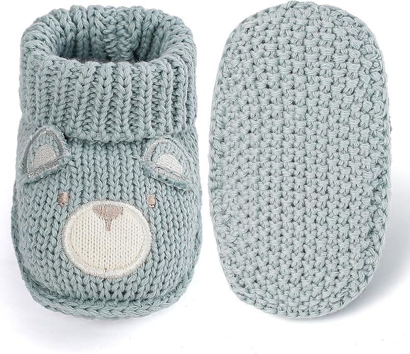 Newborn Knit Booties Soft Baby Sock Boots - Image 4