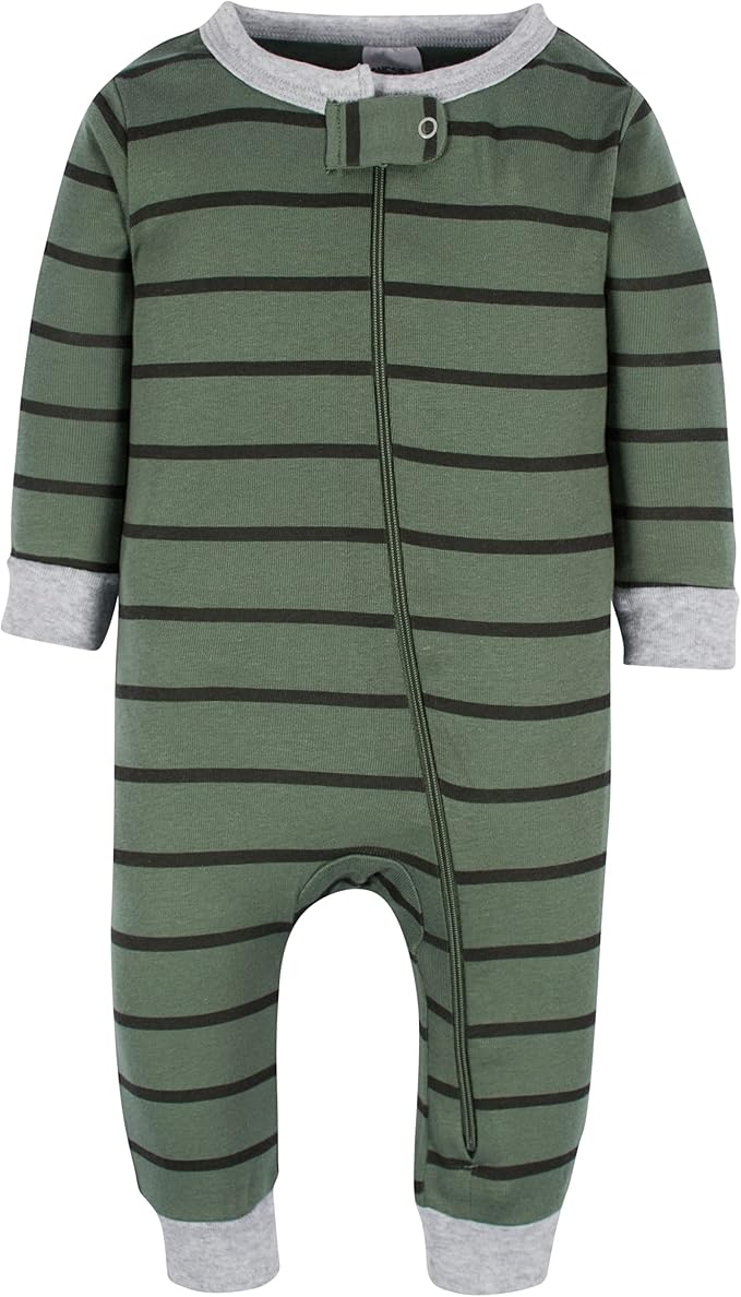 Onesies Brand Baby Boys' 3-pack Snug Fit One-piece Cotton Pajamas - Image 5