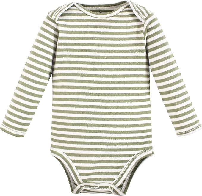 Touched by Nature Unisex Baby Organic Cotton Long-Sleeve Bodysuits - Image 7