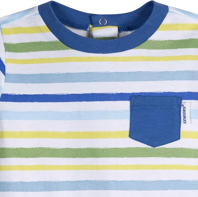 Onesies Brand Baby Boys 3-Pack Romper - Image 2