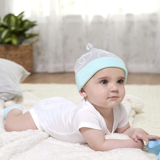 Gerber Baby Girls 5-Pack Short Sleeve Variety Onesies Bodysuits - Image 5