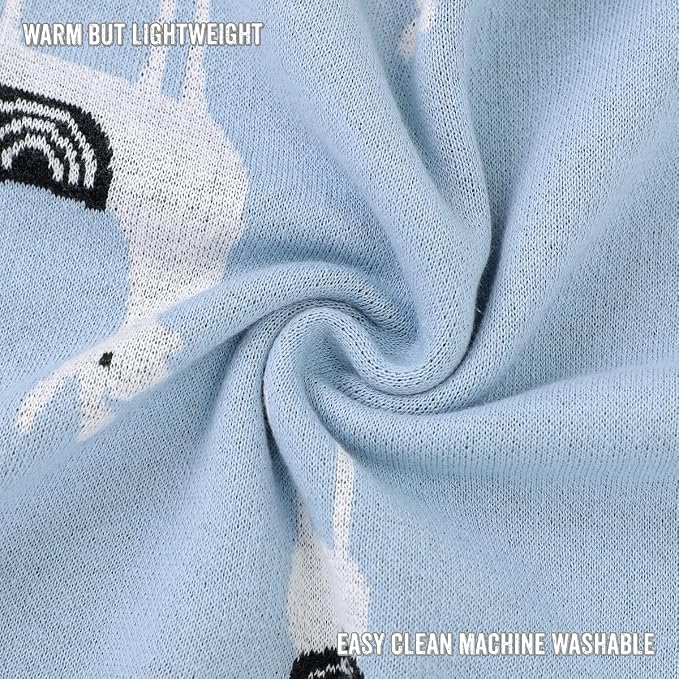 Baby Receiving Swaddle Stroller Blanket - Image 7