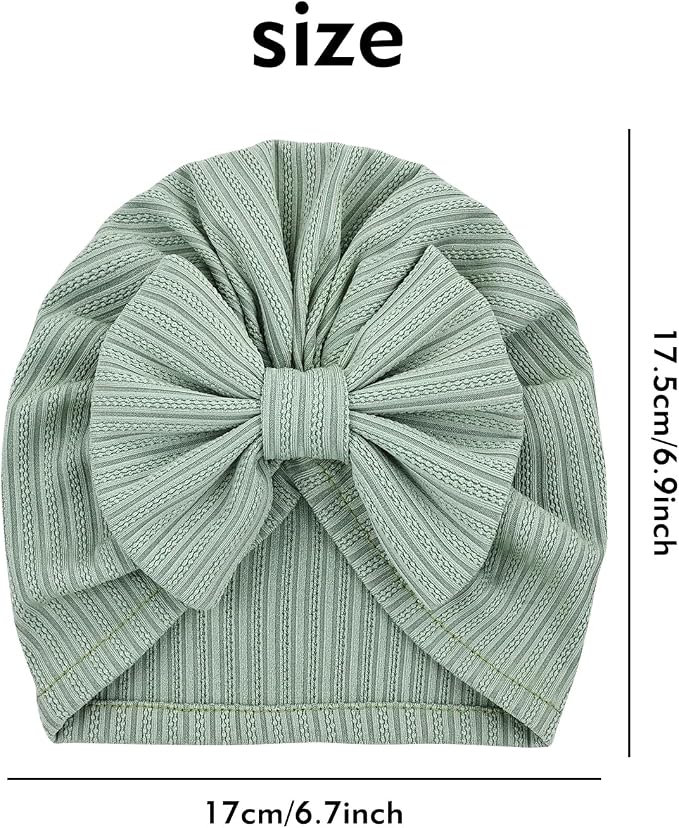 Cinaci 6 Pack Soft Turban Hats - Image 7
