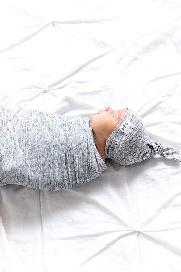 Copper Pearl Swaddle Blankets for Newborns | Soft Stretchy Receiving Blankets - Image 4