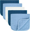 MIGIOL Baby Burp Cloths 100% Cotton Newborn Muslin Burp Cloths 10x20 inches by Unknown