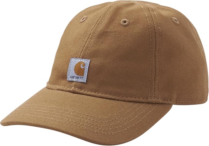 Carhartt Infant Signature Canvas Baseball Hat | Canvas | Pre-Curved Visor | by Carhartt