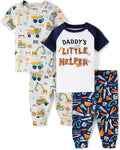 The Children's Place Baby Boys' Snug Fit 100% Cotton Short Sleeve Top and Pants by TheChildrensPlace