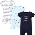 Hudson Baby Unisex Cotton Rompers by HudsonBaby
