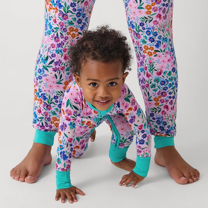 Little Sleepies Pajamas for Baby Boys & Girls, Viscose from Bamboo Baby Pajamas - Image 3