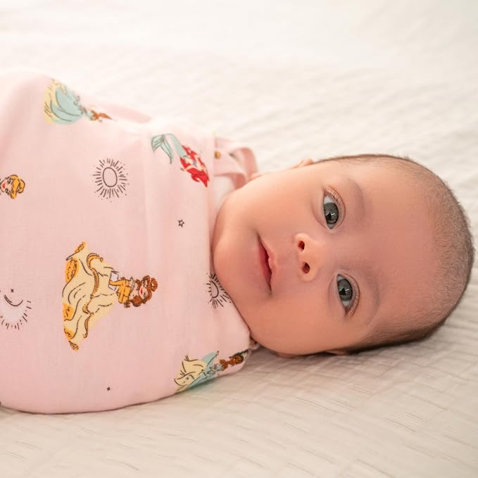 HALO Disney Baby 100% Cotton Sleepsack Swaddle, 3-Way Adjustable Wearable - Image 2