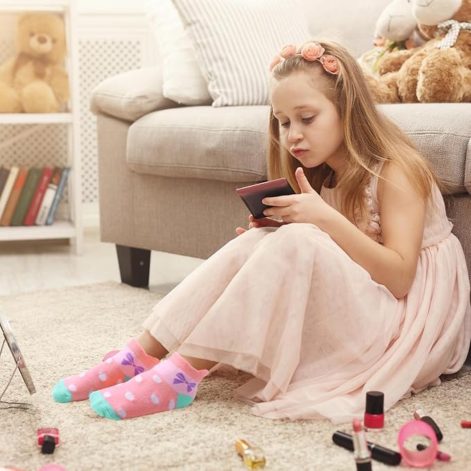 Toddler Non Slip Grip Ankle Socks - Image 2