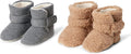 Amazon Essentials Unisex Babies' Soft Hook & Loop Booties, Infant Crib Shoes by AmazonEssentials